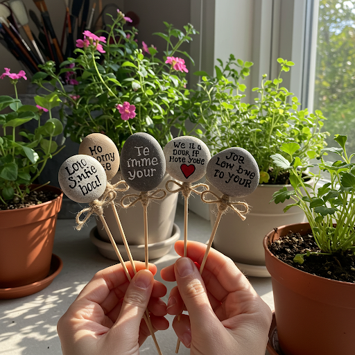 Personalize Plant Markers