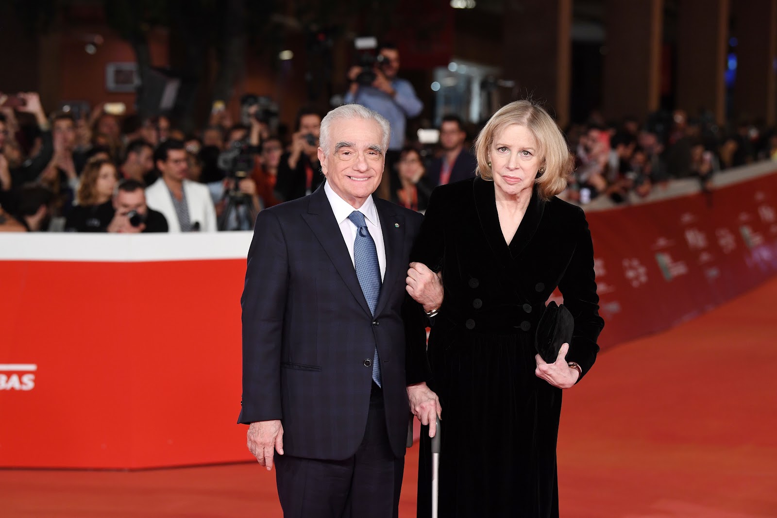 Helen Morris and Martin Scoresese at the 14th Rome Film Festival in Rome, Italy on October 21, 2019 | Source: Getty Images