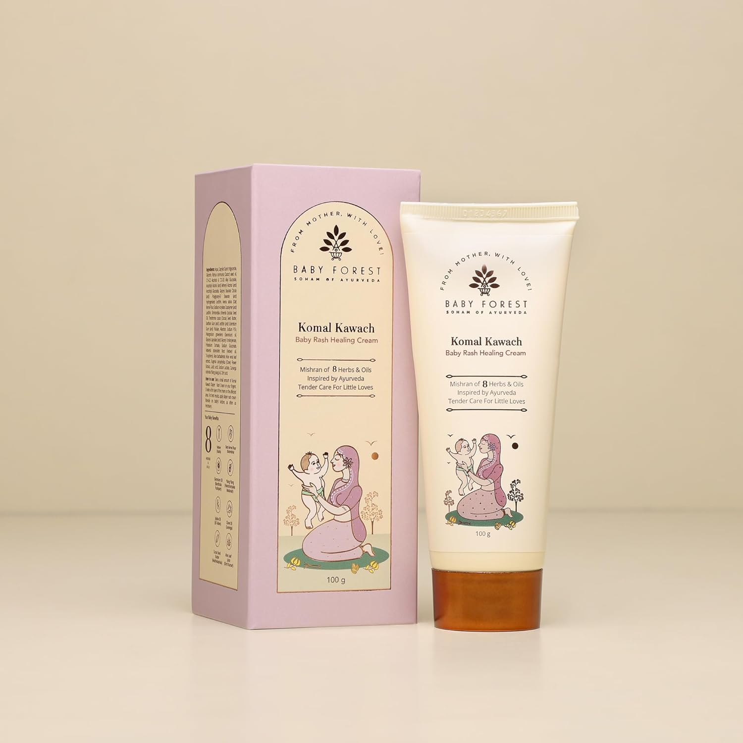BABY FOREST Komal Kawach Baby Rash Healing Cream