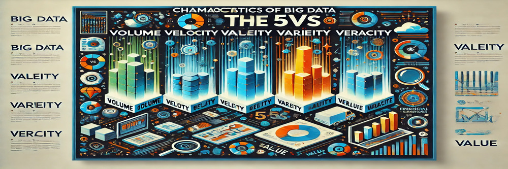 Five characteristics of Big Data.