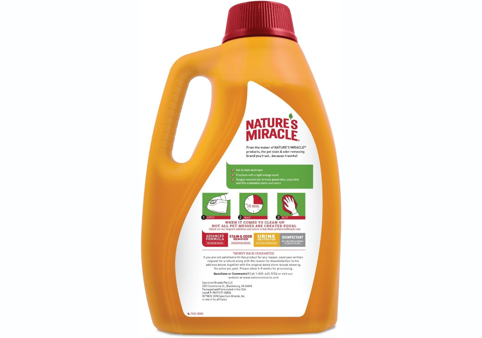 Nature's Miracle Stain and Odor Remover