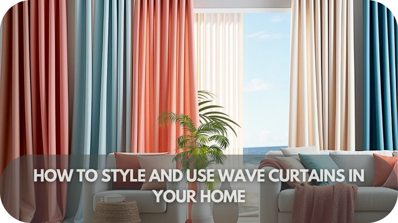 Wave curtain styling tips