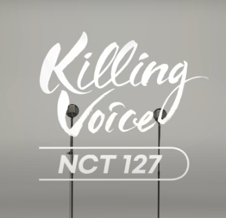 This contain an image of  NCT 127 The powerhouse boy group
at the Dingo Music's "Killing Voice" series