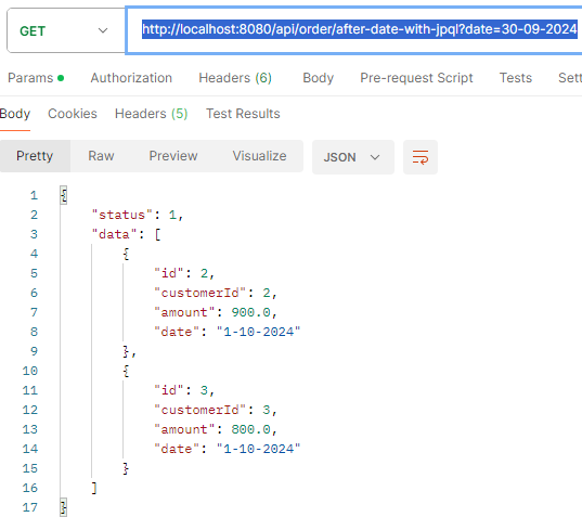 Use After Date in JPA Repository