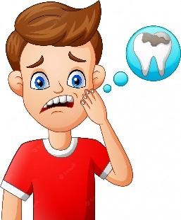 Premium Vector | Cartoon child toothache