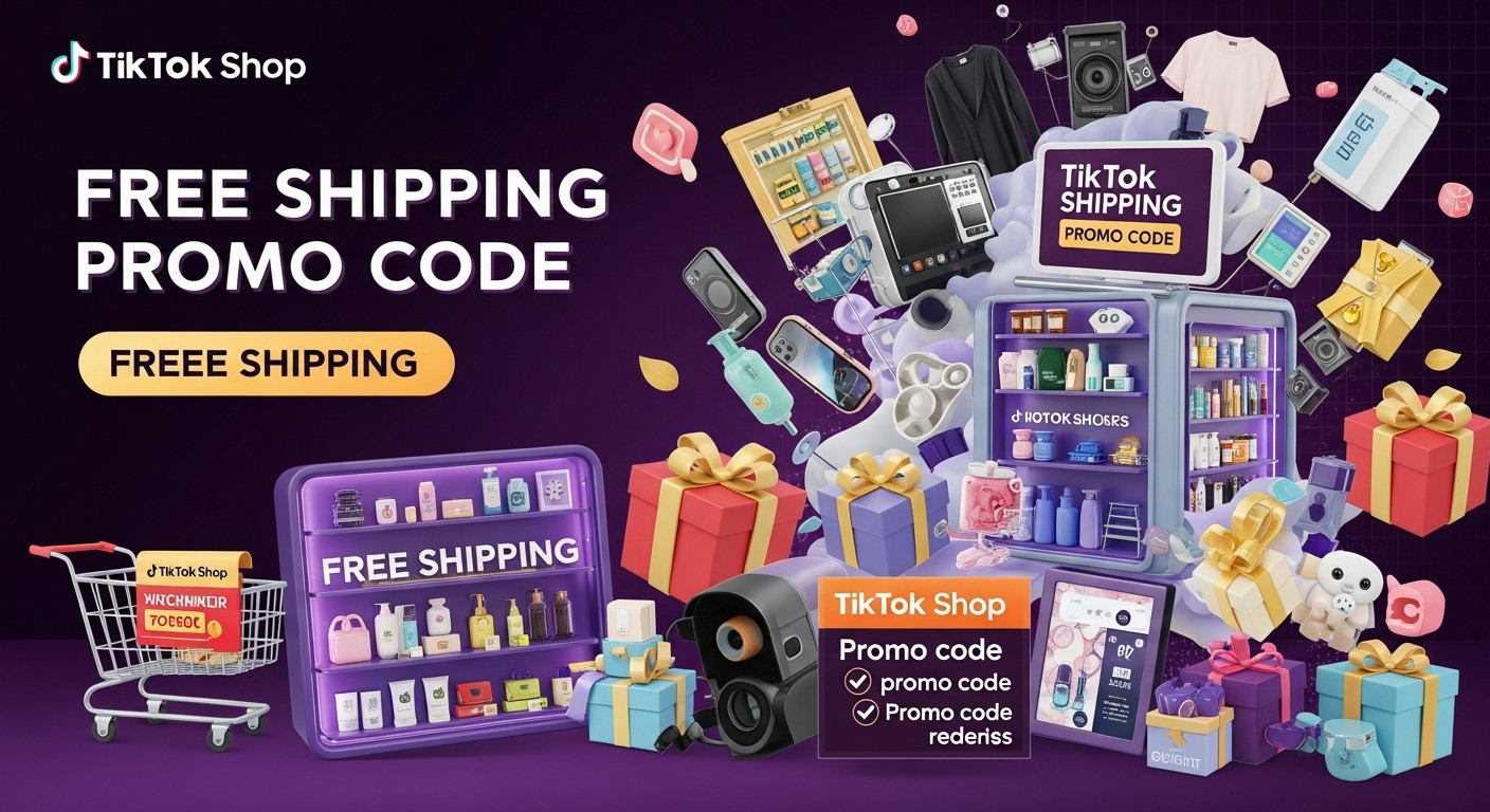 TikTok shop free shipping code
