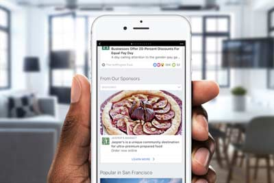 Ads displayed in Facebook Instant Articles—Source