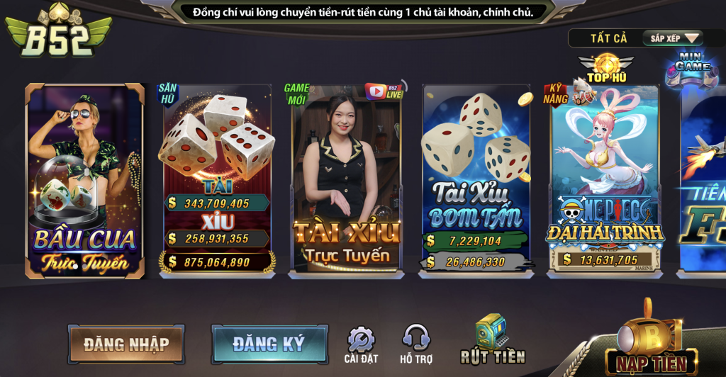 B52 Club - Nơi Quy Tụ Giới Game Bài Đổi Thưởng Hàng Đầu Không Thể Bỏ Qua-3