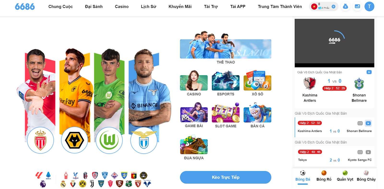 website uy tín 6686 với những thông tin tổng quan