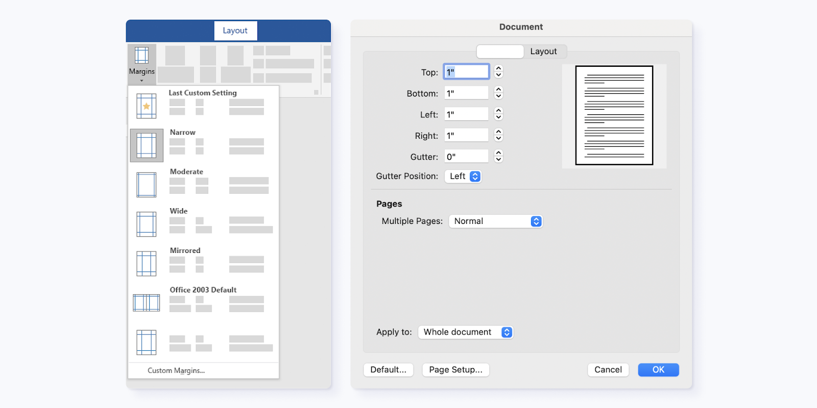 Microsoft Word Example