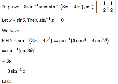 chapter 2-Inverse Trigonometric Function Exercise 2.1