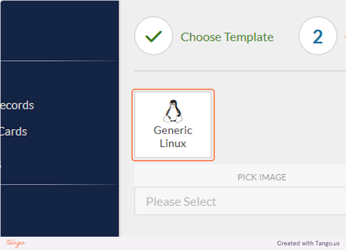 Click on Generic Linux