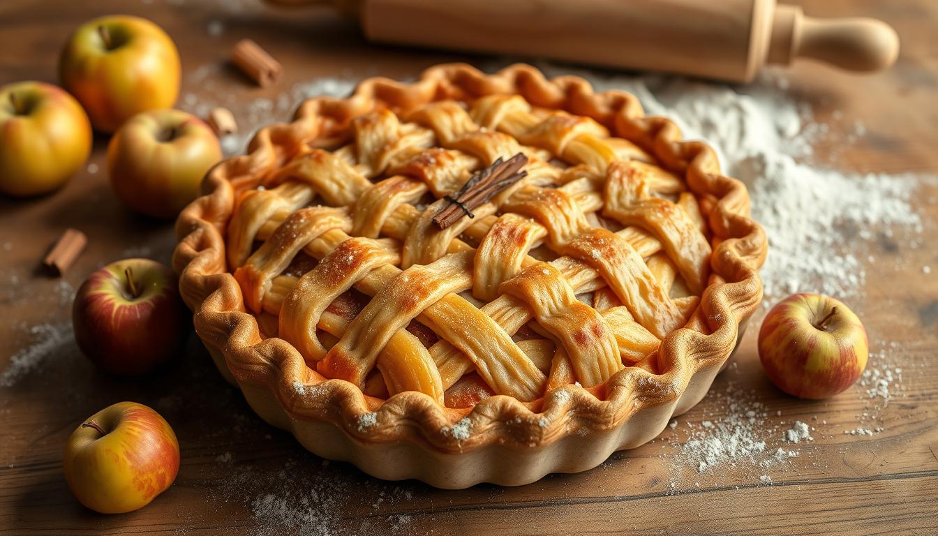 traditional apple pie