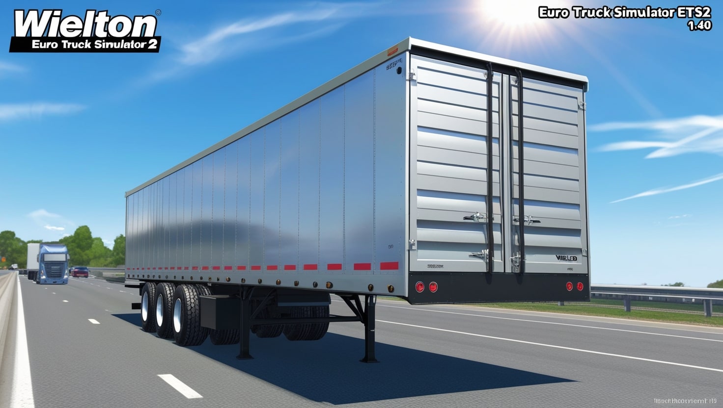 ETS2 Trailer Wielton Lowbed 1.40