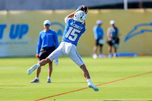 Ladd McConkey Appears To Be Third On Receiver Depth Chart - NFL News |  Fantasy Football