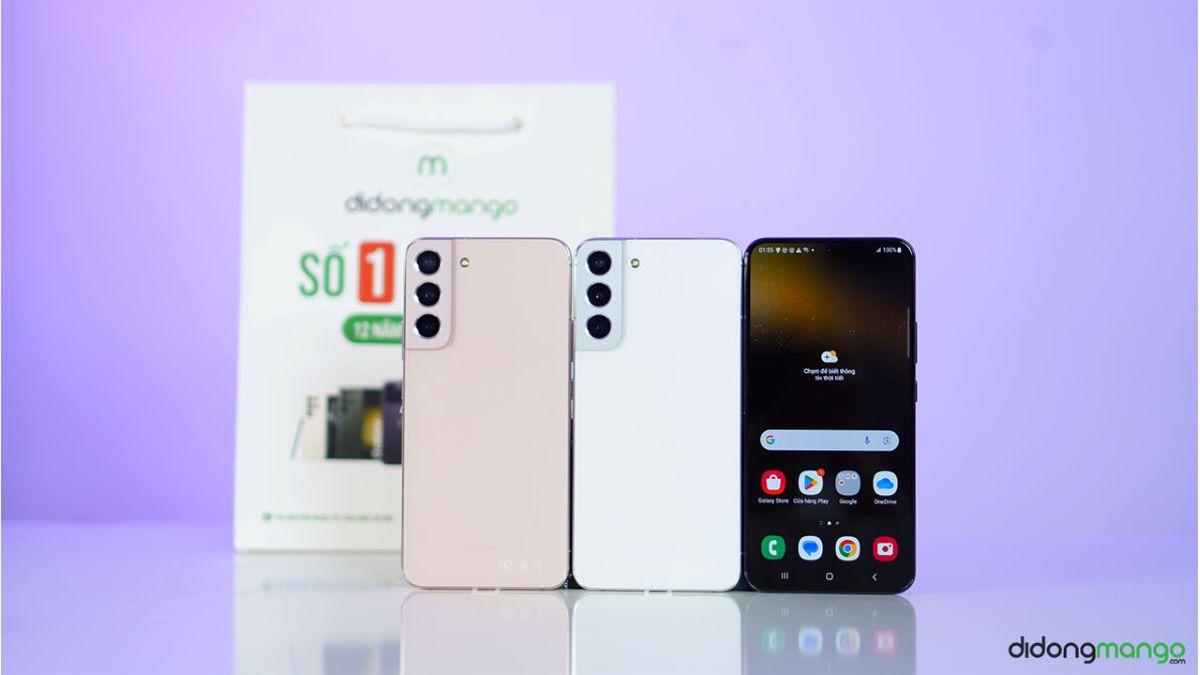 S22 Plus sở hữu thiết kế thời thượng cùng màu sắc trendy