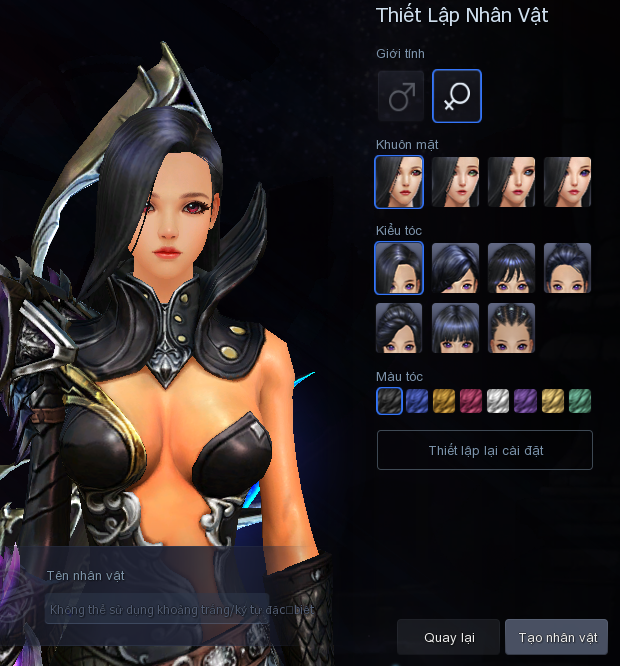 Character Creation