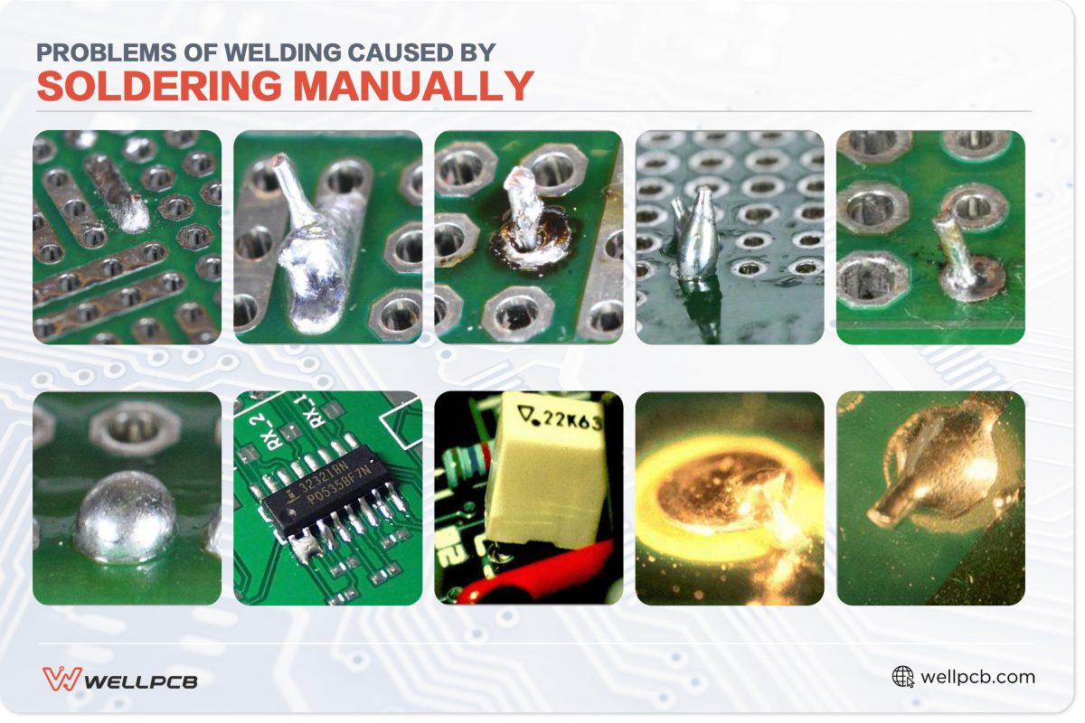 Problems of Welding Caused by Soldering Manually