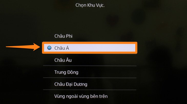 Chọn Châu Á