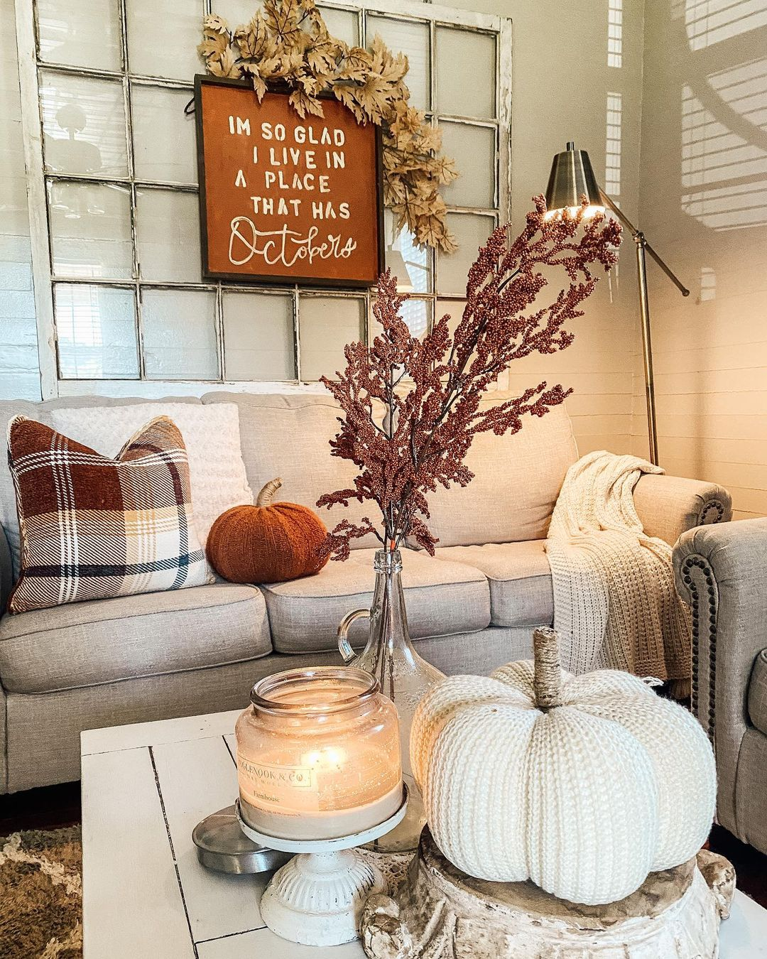 Fall-Inspired Home Office