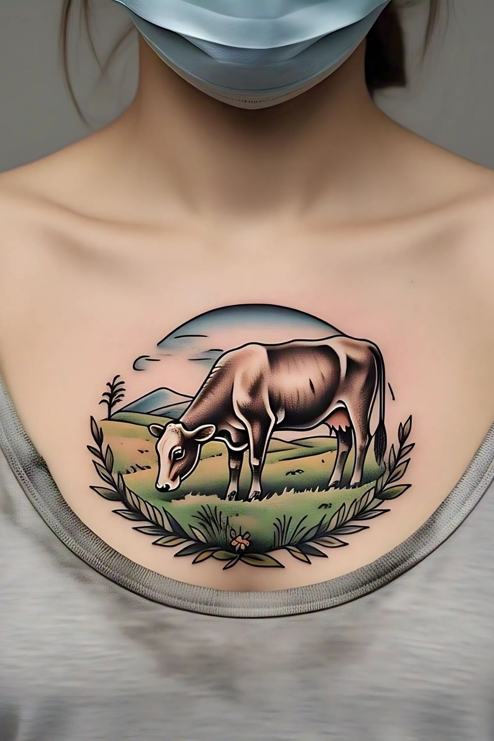 Cow in a Field