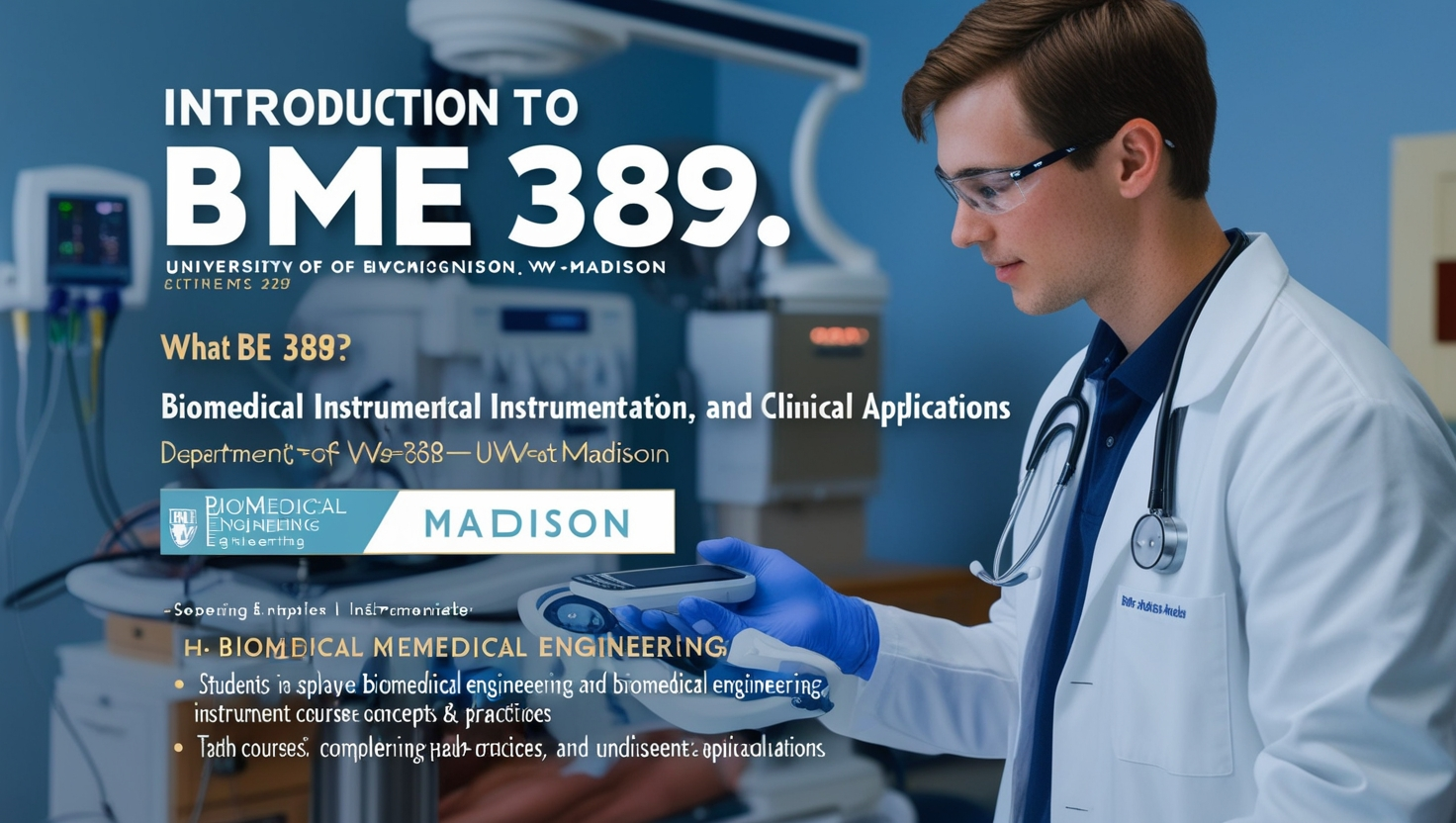 B M E 389. UW Madison