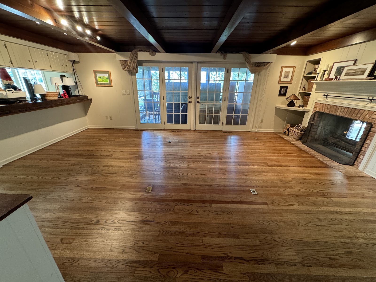 Vitalized wood floors