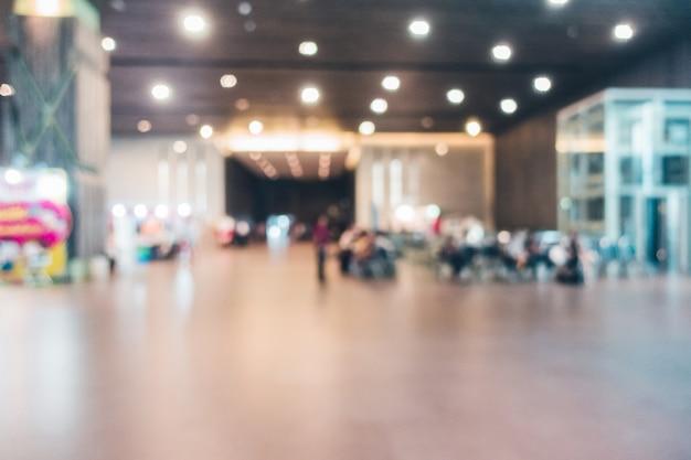 Abstract blur shopping mall
