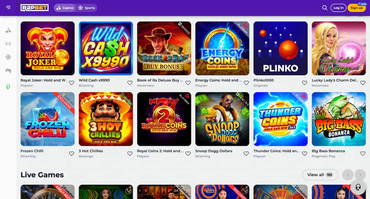 R2PBet review - Best No ID Verification Casinos