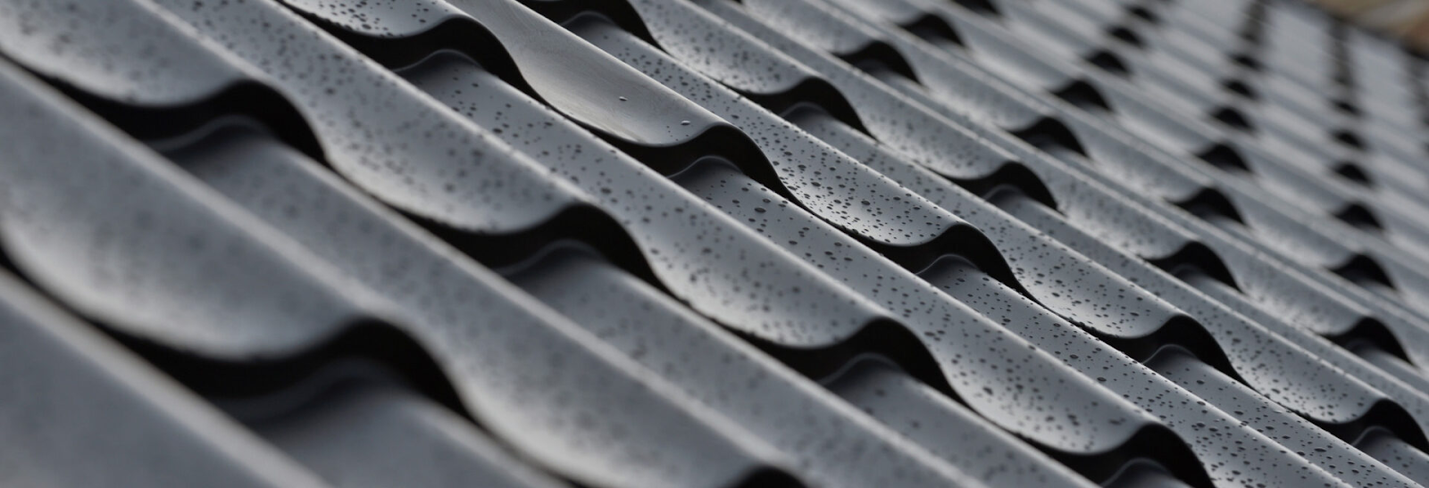 gray metal roof