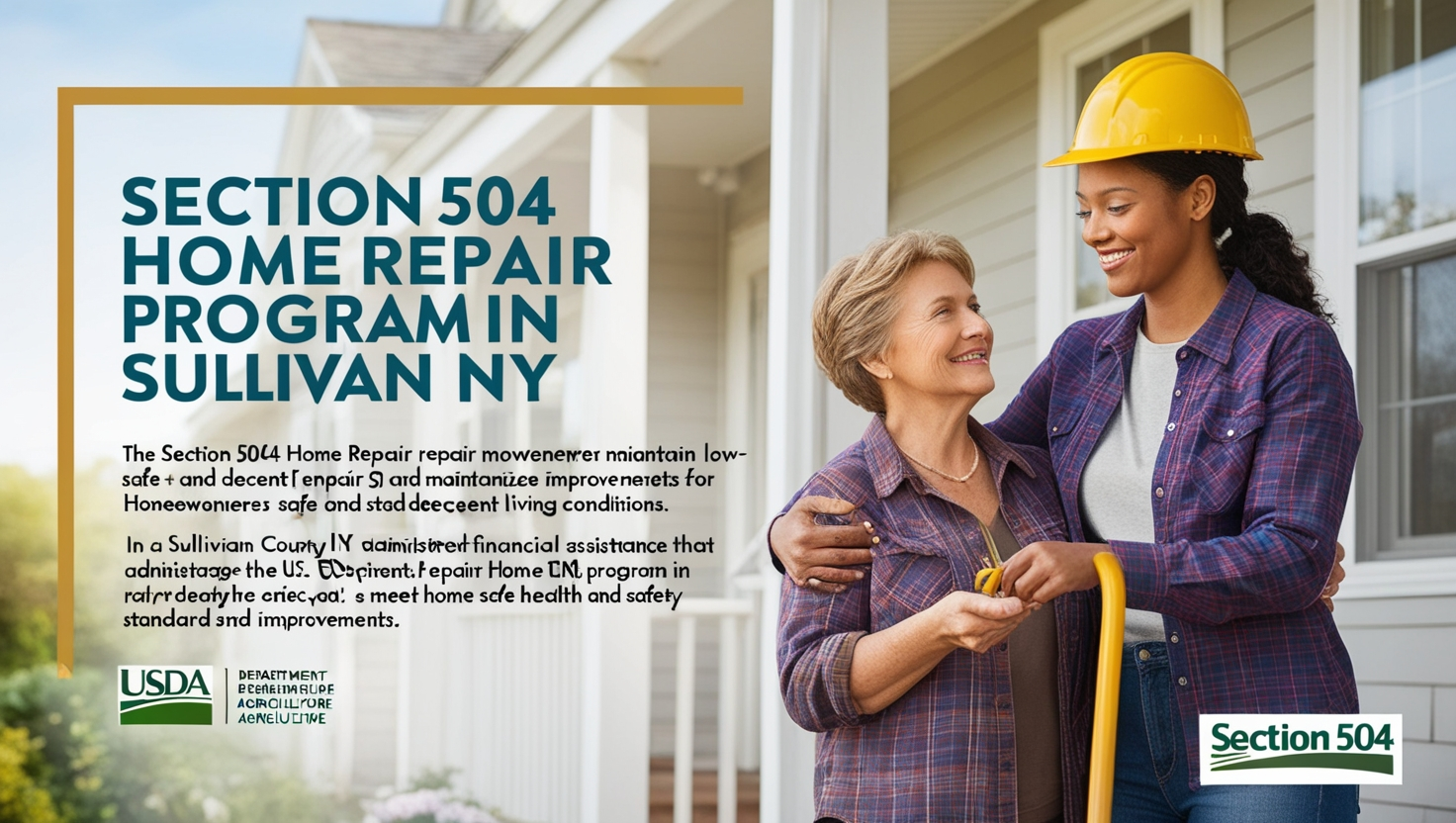Section 504 Home Repair Program in Sullivan County NY
