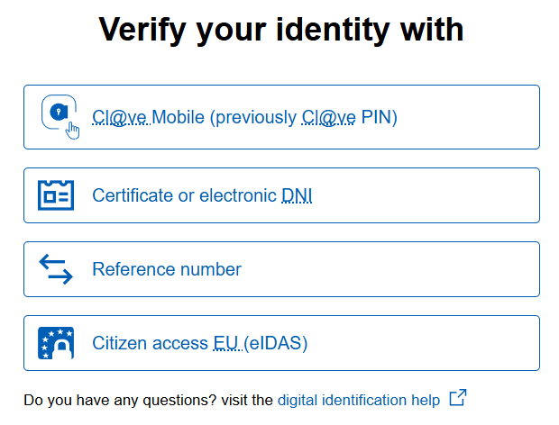 Step by step digital tax declaration submission