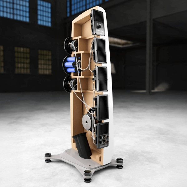 ELAC Concentro M 807 inside look.