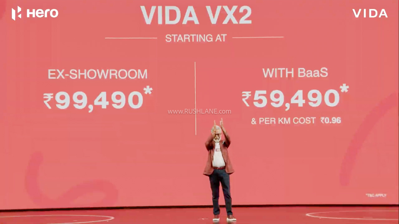 The VIDA VX2 is an electric scooter