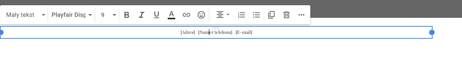Tworzenie witryny z Google Sites. Adres internetowy