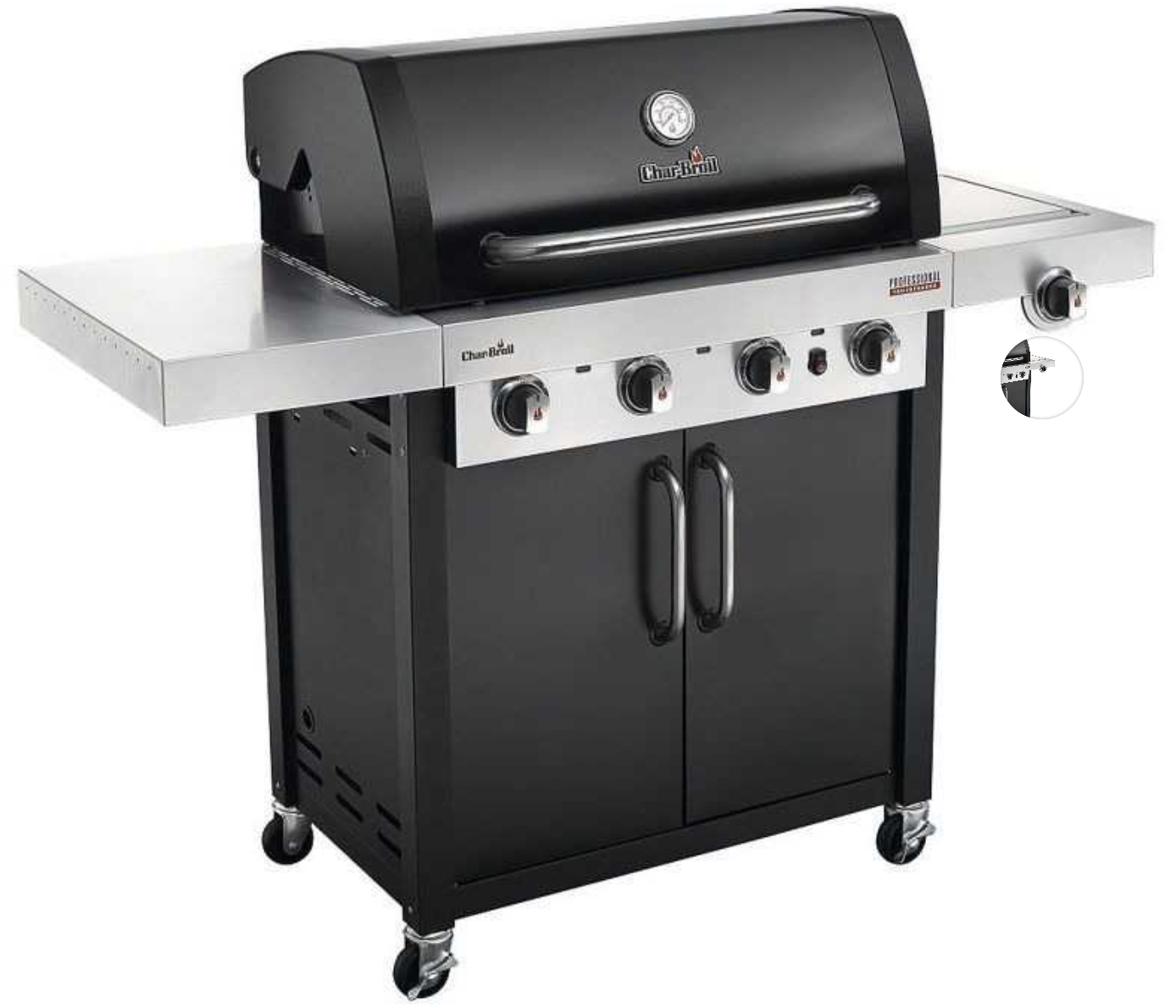 Gratar pe gaz din inox Char-Broil Professional 4400B 140737