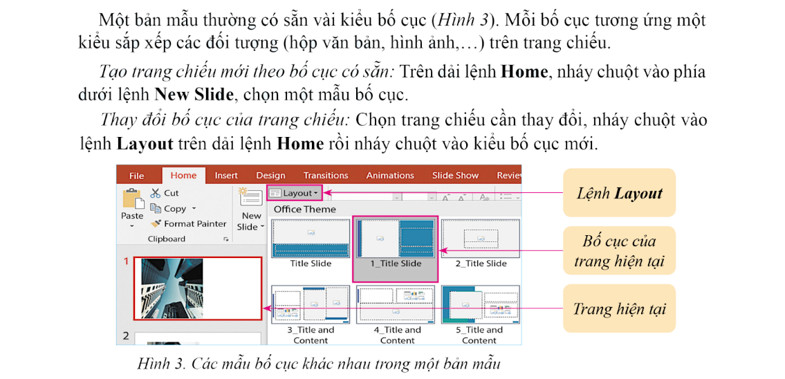 BÀI 6: SỬ DỤNG CÁC BẢN MẪU TRONG TẠO BÀI TRÌNH CHIẾU