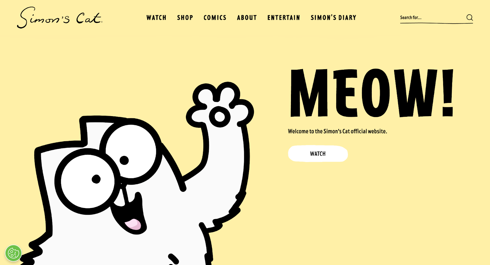 simon's cat website