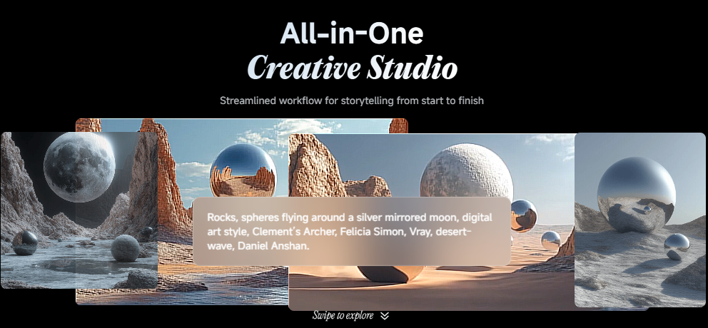 kling ai: next-generation ai creative studio​  interface