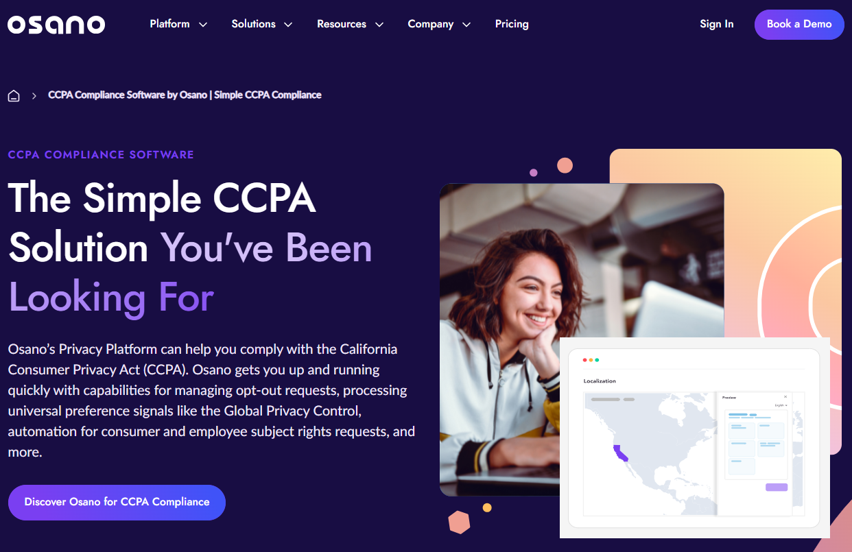 osano top ccpa compliance tools in 2024