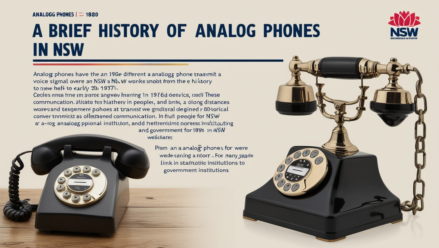 Analog Phones Being Extinct in NSW