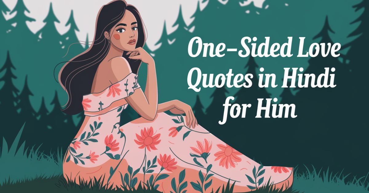 One Sided Love Quotes in Hindi for Him