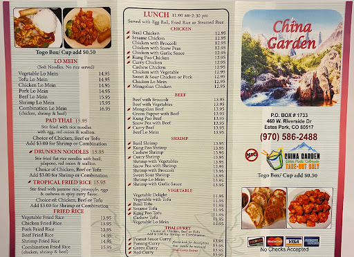 china garden menu