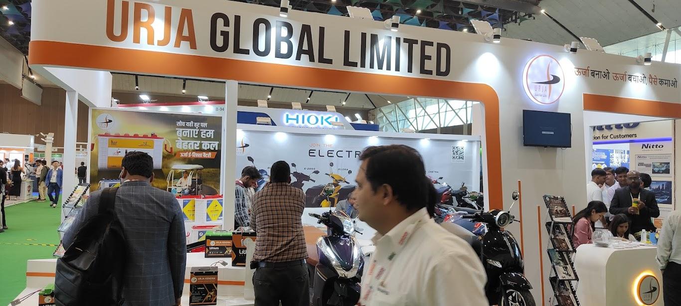 Urja Global Limited Booth India International EV Show 2024