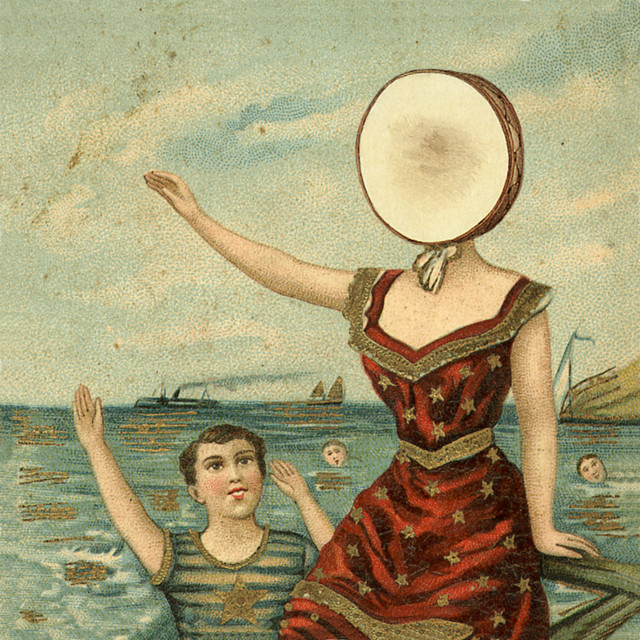 The cover of Neutral Milk Hotel's "In the Aeroplane Over the Sea"