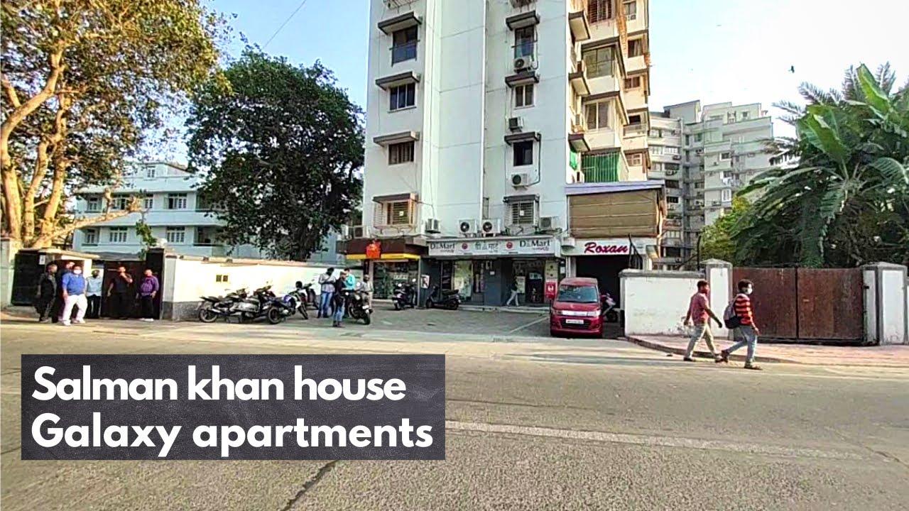 Salman khan house, galaxy apartments, bandra bandstand, mumbai.