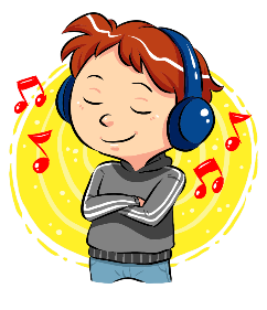 Music Listening Clip Art - Listen To Music Clipart, HD Png Download ,  Transparent Png Image - PNGitem