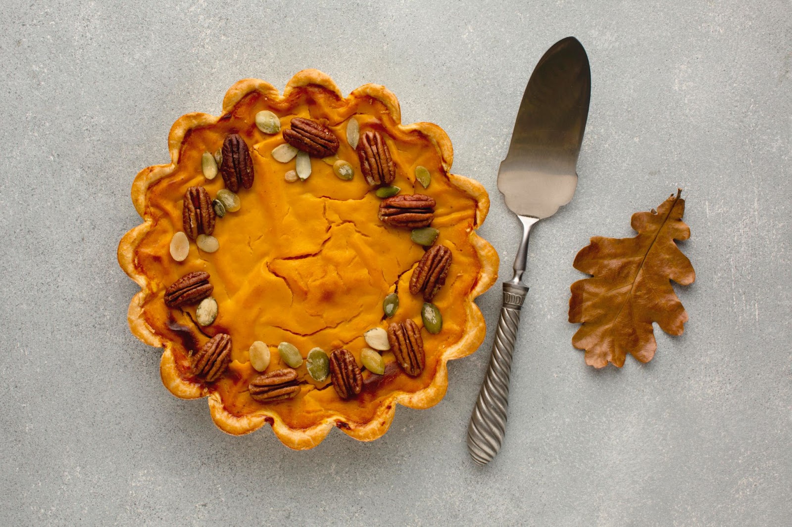 butter tart with pecans in calgary