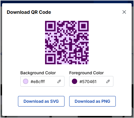 Customize QR code