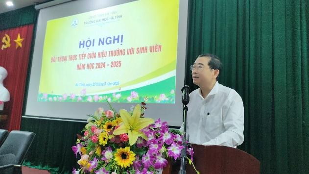  Hội nghị Đối thoại trực tiếp giữa Hiệu trưởng với sinh viên, năm học 2024-2025